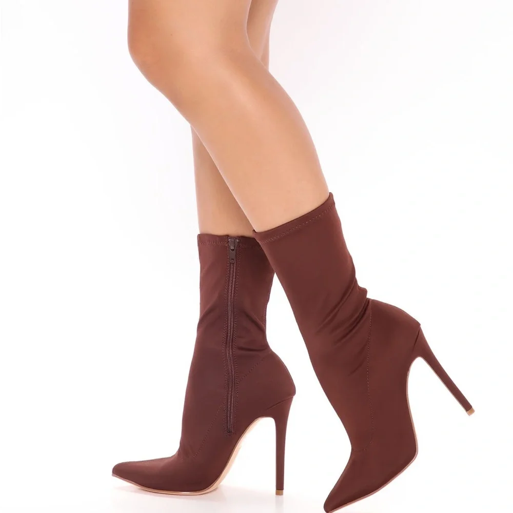Chocolate Brown Boots